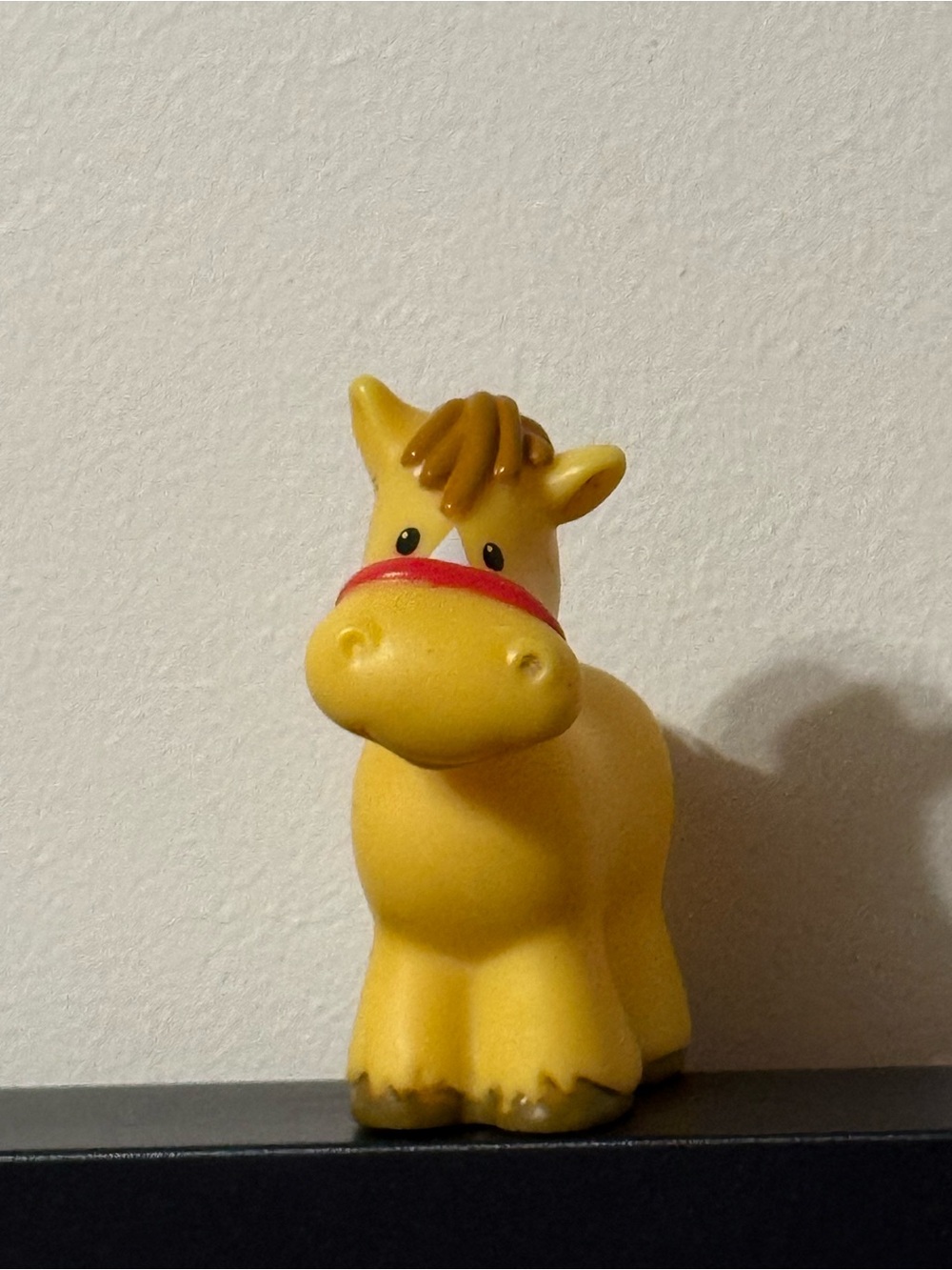 💞4/$35-Fisher-Price Little People Horse Figure 2007 Mattel Farm Stable Pony